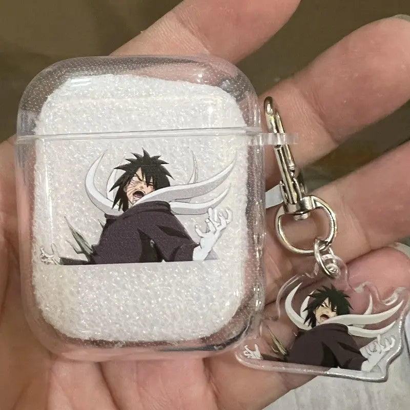 Naruto Headset Case for Apple Airpods 1 2 3Pro Case Anime Transparent Eva Earphone Protective Cases Accessories Headphone Box