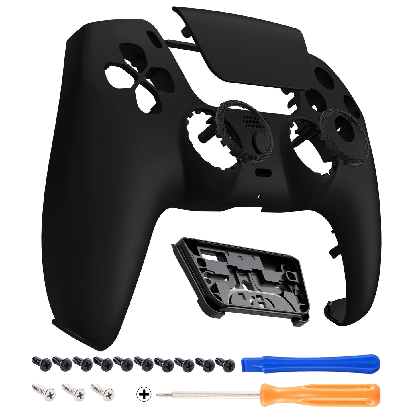 eXtremeRate LUNA Redesigned Replacement Front Shell Touchpad Compatible with ps5 Controller BDM-010/020/030/040/050