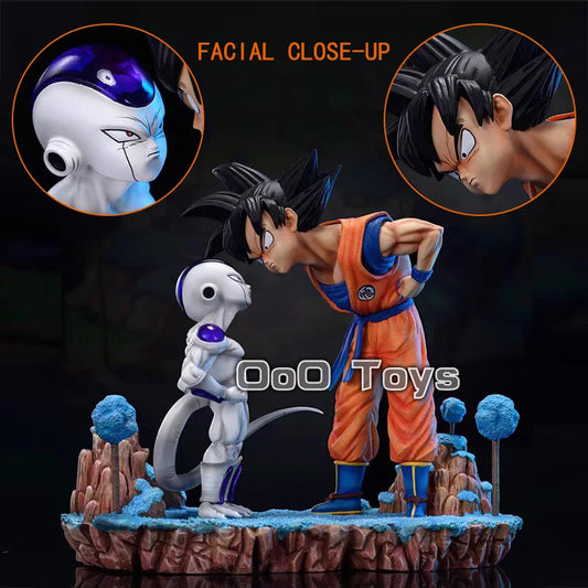 Anime Dragon Ball Z Figure Goku Vs Frieza Figure Goku Figure PVC Frieza Collectible Model Toys Gifts 13cm/5.1in