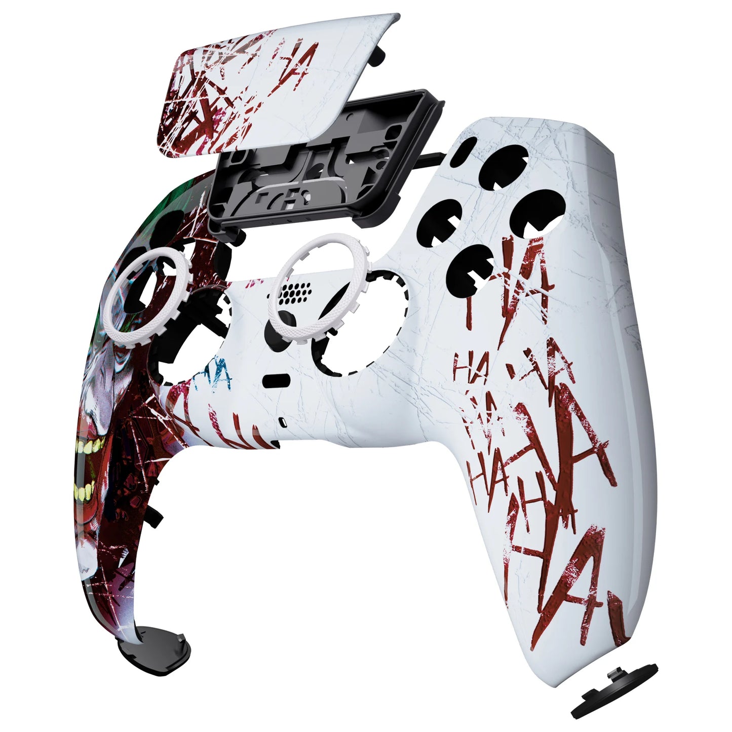 eXtremeRate LUNA Redesigned Replacement Front Shell Touchpad Compatible with ps5 Controller BDM-010/020/030/040/050
