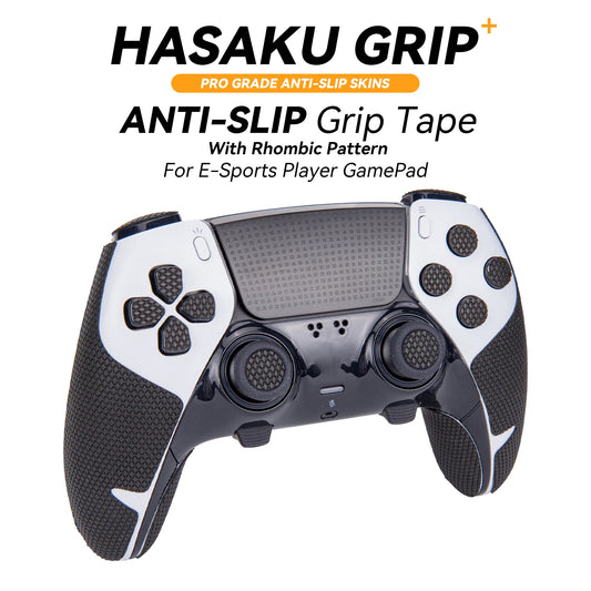 HASAKU Controller Grip Tape Compatible With Playstation 5 DualSense Edge / PS5 Edge Handle,Buttons,Trigger,Non-Slip Tape