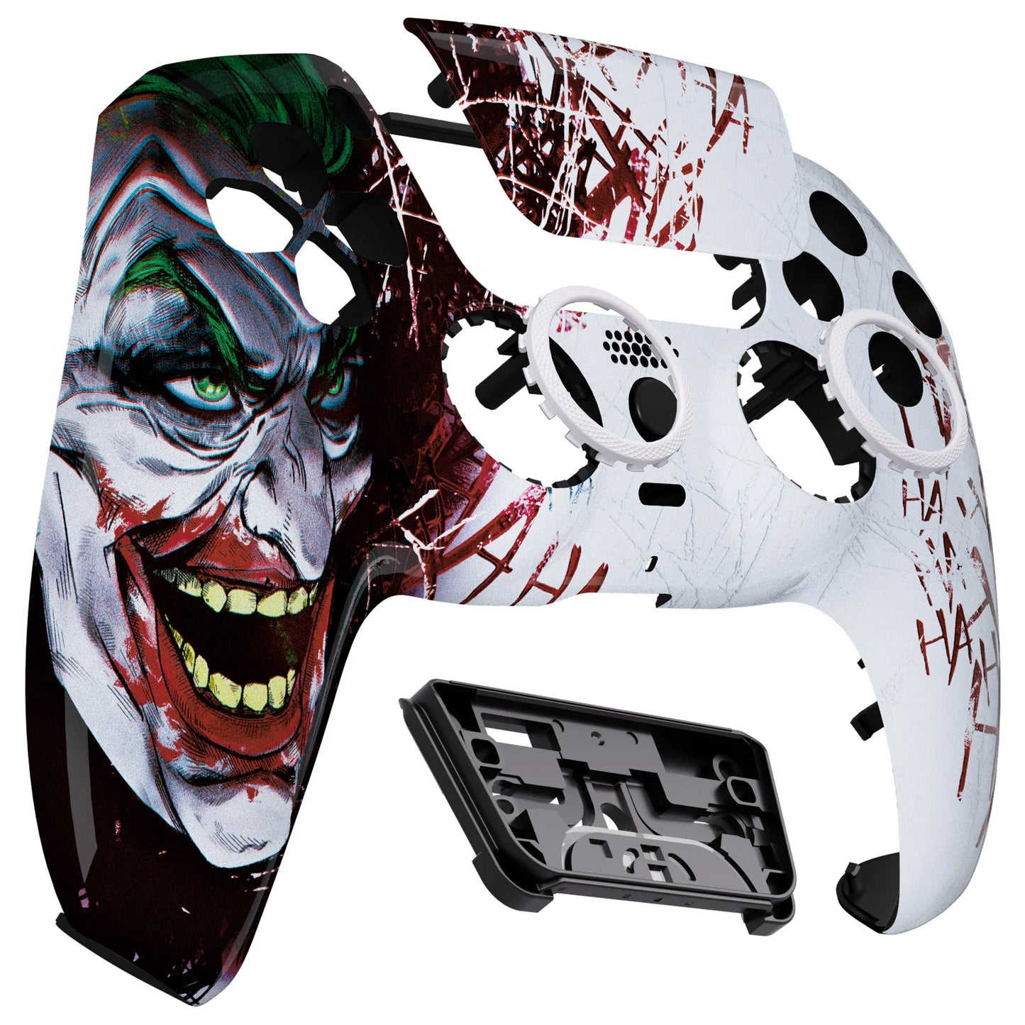 eXtremeRate LUNA Redesigned Replacement Front Shell Touchpad Compatible with ps5 Controller BDM-010/020/030/040/050